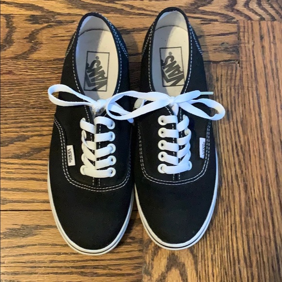 vans authentic full black original